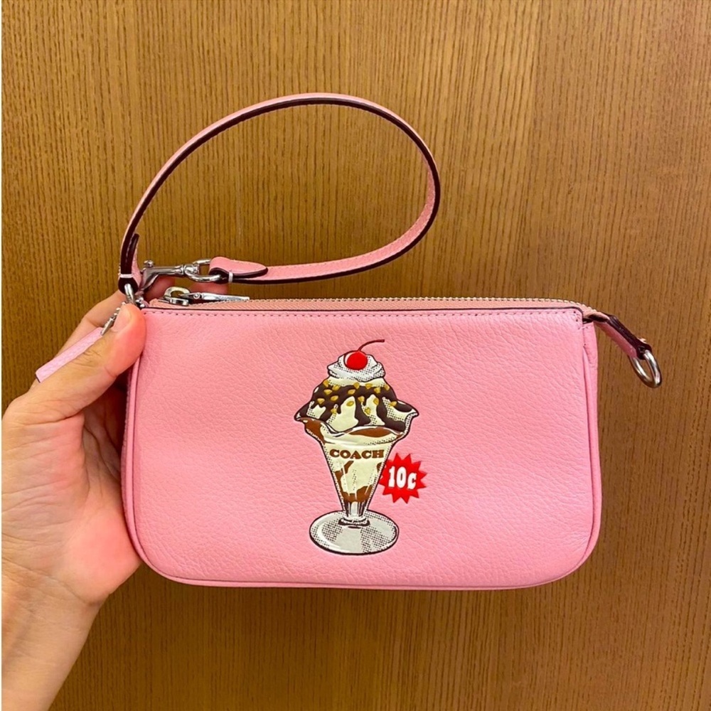 NWT Coach Nolita 19 with Sundae Print Shoulder Bag/ Wristlet - Picture 2 of 7